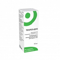 Купить: Теалоз-Дуо 10 мл раствор для защиты глаз увлажняющий и смазывающий