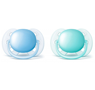 Купить AVENT  пустышка силик ультра софт Арт.SCF212/22 №2 6-18 мес д/мальчиков