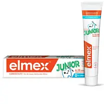 Купить: Elmex Junior 75 мл зубная паста для детей от 6 до 12 лет
