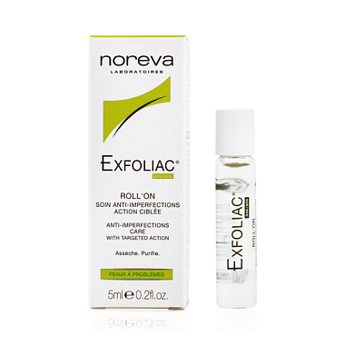 Купить Noreva Exfoliac 5 мл карандаш роликовый для проблемной и жирной кожи