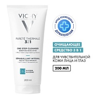Купить: Vichy Purete Thermale  200 мл средство универсальное очищающее  для умывания и снятия макияжа 3 в 1