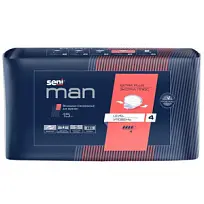 Купить: Seni Man Extra Plus 15 шт прокладки-вкладыши урологические для мужчин кровень 4