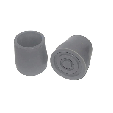 Купить Насадка для трости резиновая 28,5 мм серая