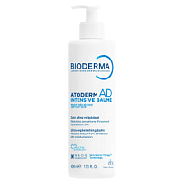 Купить: Bioderma Atoderm AD 400 мл бальзам интенсивный липидовосстанавливающий