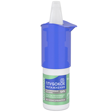 Купить Оптинол 0,4% 10 мл средство офтальмологическое глубокое увлажнение