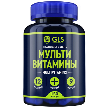 Купить GLS Мультивитамины 12 + 9 120 шт капсулы