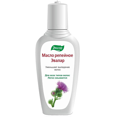 Купить Масло репейное Эвалар 100 мл для всех типов волос