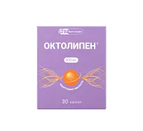 Купить: Октолипен 300 мг 30 шт капсулы