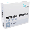 Купить Амлодипин + Валсартан 5 мг + 80 мг 90 шт таблетки покрытые пленочной оболочкой