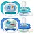 Купить Philips Avent Ultra Air SCF080/13 2 шт соска-пустышка силиконовая ортодонтическая 0-6 мес для мальчиков