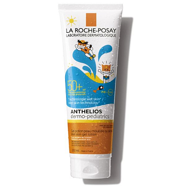 Купить La Roche-Posay Anthelios DP гель для детей солнцезащитный 250мл SPF 50+ Wet Skin