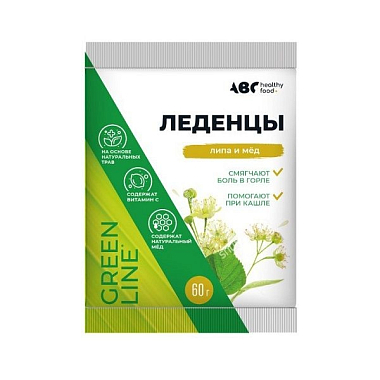 Купить ABC Healthy Food  60 г карамель леденцовая г витамин С липа и мед