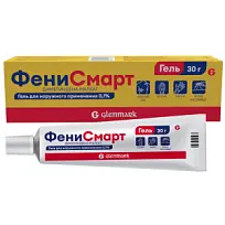 Купить: Фенисмарт 0,1 % 30 г гель для наружного применения