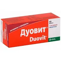 Купить: Дуовит 40 шт драже
