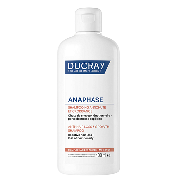 Купить Ducray Anaphase 400 мл шампунь для роста волос, замедляющий выпадение