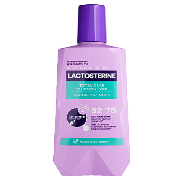 Купить Lactosterine Total Care 350 мл ополаскиватель для полости рта комплексный уход