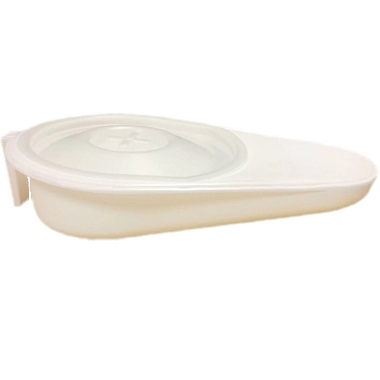 Купить Судно подкладное 1 шт полимерное с крышкой ладья