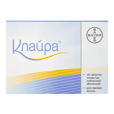 Купить Клайра 28 шт таблетки покрытые пленочной оболочкой
