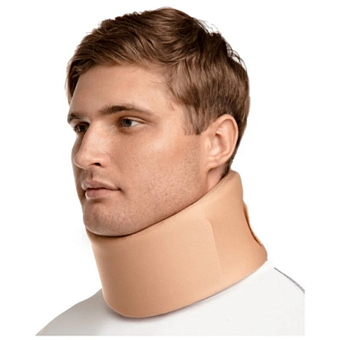 Купить Orlett бежевый удлиненный усиленный бандаж для шейного отдела артикул БН6-53-2-8