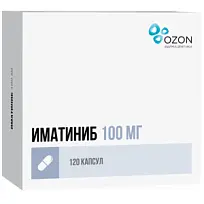 Купить: Иматиниб 100 мг 120 шт капсулы