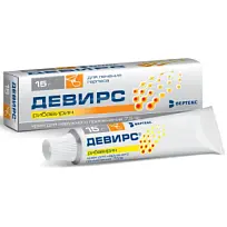 Купить: Девирс 7,5% 15 г крем для наружного применения туба