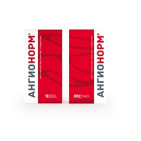 Купить: Ангионорм 100 мг 70 шт таблетки покрытые оболочкой