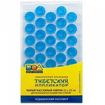 Купить: Тибетский 12 см x 22 см аппликатор на мягкой подложке синий