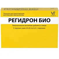 Купить: Регидрон Био 6,4 г 5 шт порошок для приготовления раствора для приема внутрь