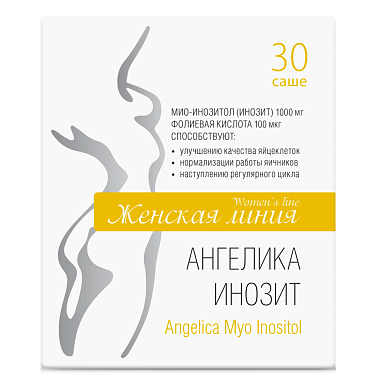 Купить Ангелика Инозит Женская линия 2 г 30 шт порошок саше-пакеты
