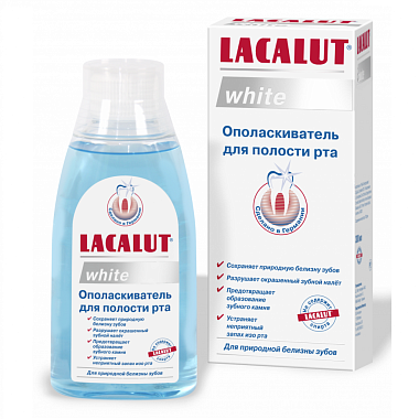 Купить Lacalut White ополаскиватель д/полости рта 300мл