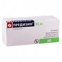 Купить: Предизин таб пролонг 35мг №60