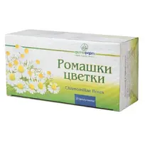 Купить: Ромашка Аптечная 1,5 г 20 шт цветки фильтр-пакеты