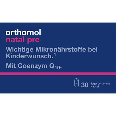 Купить Orthomol Natal Pre 30 шт капсулы
