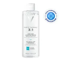 Купить: Vichy Purete Thermale 400 мл вода мицеллярная  с минералами для снятия макияжа с чувствительной кожи лица и вокруг глаз
