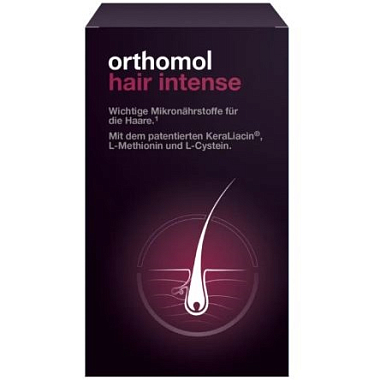 Купить Ортомоль Хэйр Интенс 60 шт капсулы