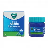Купить: Викс Актив 25 г бальзам для наружного применения эвкалипт-ментол