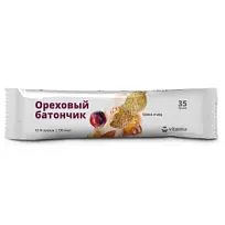 Купить: Vitateka 35 г батончик-мюсли орех с медом + витамин С