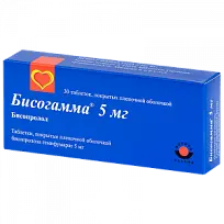 Купить: Бисогамма 5 мг 30 шт таблетки покрытые пленочной оболочкой