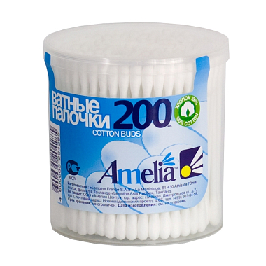 Купить AMELIA ватные палочки №200