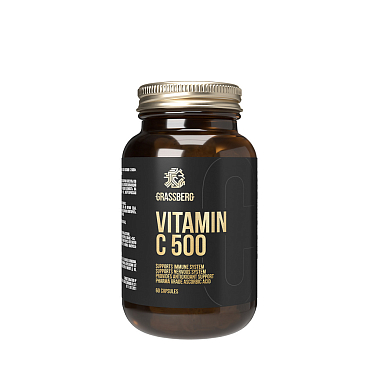 Купить Grassberg Витамин С 500 мг 60 шт капсулы