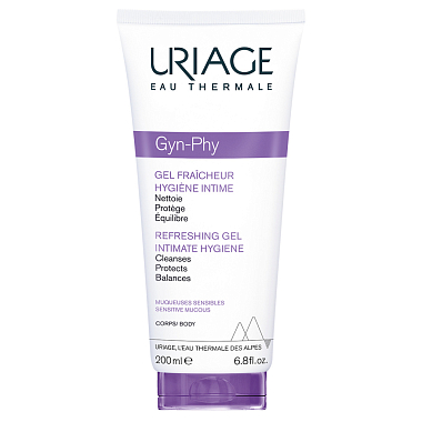 Купить Uriage Gyn-Phy гель для интимной гигиены туб 200мл освеж