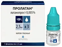 Купить: Пролатан 0,005% 2,5 мл 3 шт капли глазные