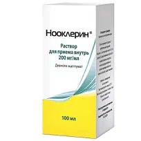 Купить: Нооклерин 20% 100 мл 1 шт раствор для приема внутрь флакон