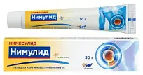 Купить: Нимулид 1 % 30 г гель для наружного применения