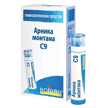 Купить Арника Монтана С 9 4 г гранулы гомеопатические монокомпонентный препарат растительного происхождения