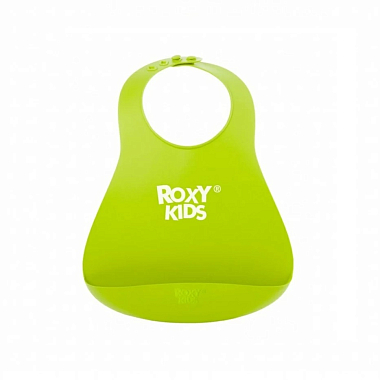 Купить Roxy-Kids нагрудник мягкий зеленый