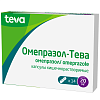 Купить Омепразол-Тева 20 мг 14 шт капсулы кишечнорастворимые