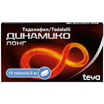 Купить: Динамико Лонг 5 мг 14 шт таблетки покрытые пленочной оболочкой