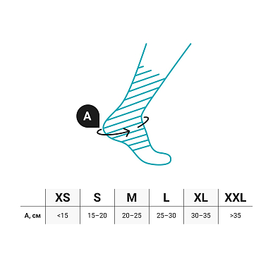 Купить Orlett бандаж для голеностопного сустава размер XXL Артикул MAN-101