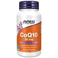 Купить: Now Foods Коэнзим Q10 30 мг 60 шт капсулы